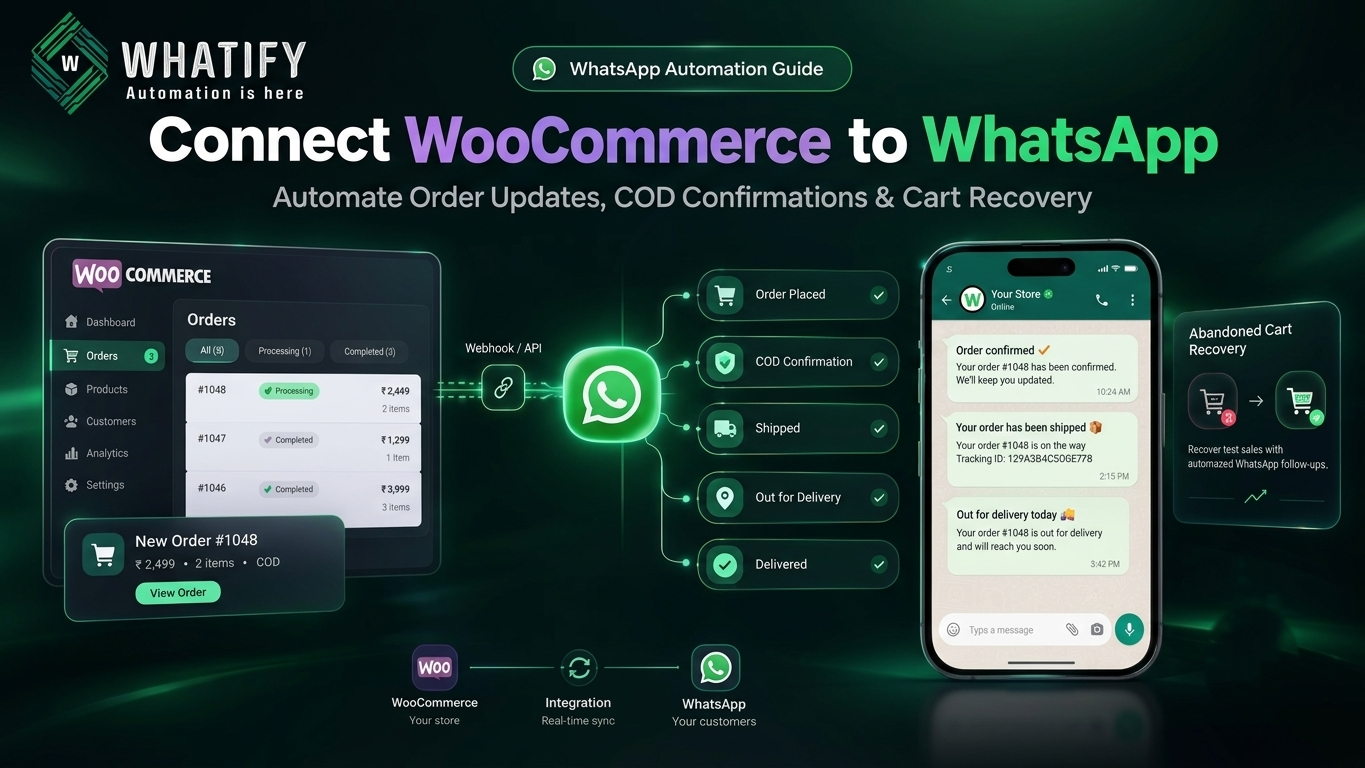 WhatsApp + WooCommerce: The Integration Guide